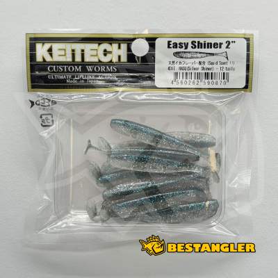 Keitech Easy Shiner 2" Hasu (Silver Shiner) - #431