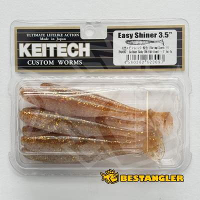 Keitech Easy Shiner 3.5" Golden Goby - BA#06