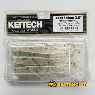 Keitech Easy Shiner 3.5" Ghost Rainbow - #482