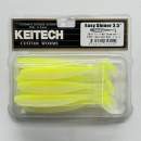 Keitech Easy Shiner 3.5" Chartreuse Shad - CT#13