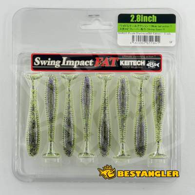 Keitech FAT Swing Impact 2.8" Purple Chartreuse - BA#03