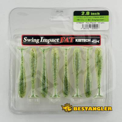 Keitech FAT Swing Impact 2.8" Fire Perch - CT#23