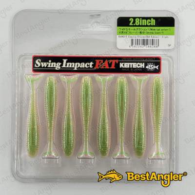 Keitech FAT Swing Impact 2.8" Electric Chicken - BA#01