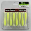 Keitech FAT Swing Impact 2.8" Chartreuse Shad - CT#13