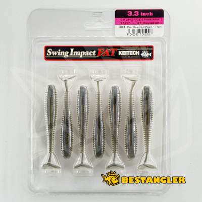 Keitech FAT Swing Impact 3.3" Pro Blue / Red Pearl - #420