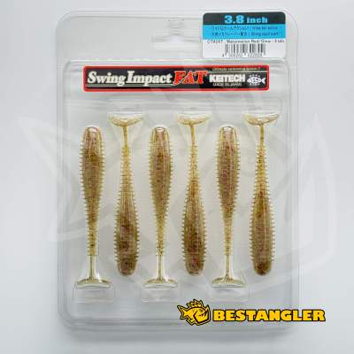 Keitech FAT Swing Impact 3.8" Watermelon Red / Glow - CT#24