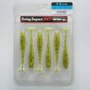 Keitech FAT Swing Impact 3.8" Chartreuse Ice Shad - CT#28