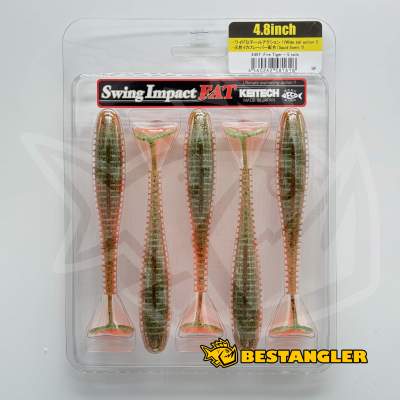 Keitech FAT Swing Impact 4.8" Fire Tiger - #449
