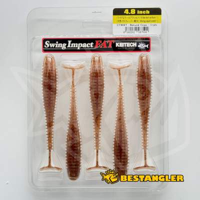 Keitech FAT Swing Impact 4.8" Natural Craw - CT#04