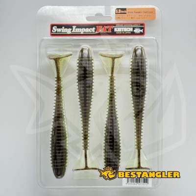 Keitech FAT Swing Impact 5.8" Green Pumpkin Chartreuse - #401