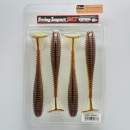 Keitech FAT Swing Impact 5.8" Motoroil / Chartreuse - CT#14