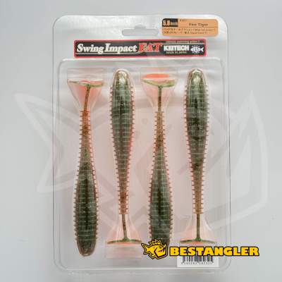 Keitech FAT Swing Impact 5.8" Fire Tiger - #449