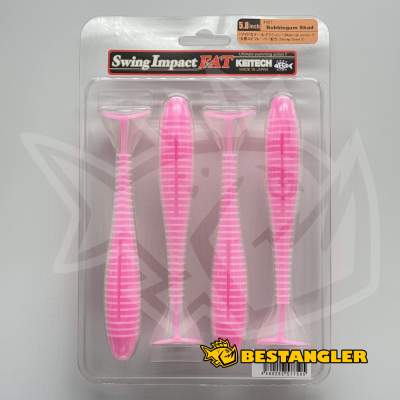 Keitech FAT Swing Impact 5.8" Bubblegum Shad - #442