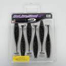 O.S.P DoLive Shad 4" Cosmo Black W038