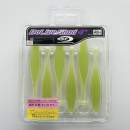 O.S.P DoLive Shad 4" Lime Chart Back Shiner TW184