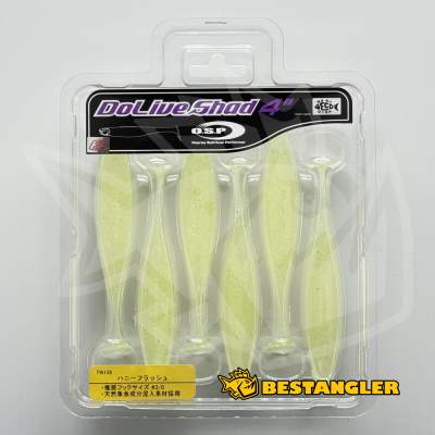 O.S.P DoLive Shad 4" Honey Flash TW126