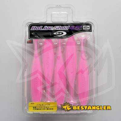 O.S.P DoLive Shad 4.5" Bubble Gum Pink W036