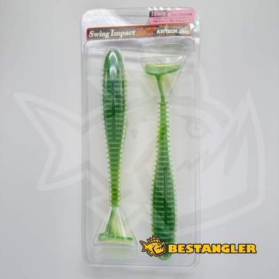 Keitech FAT Swing Impact 7.8" Lime / Chartreuse - #424