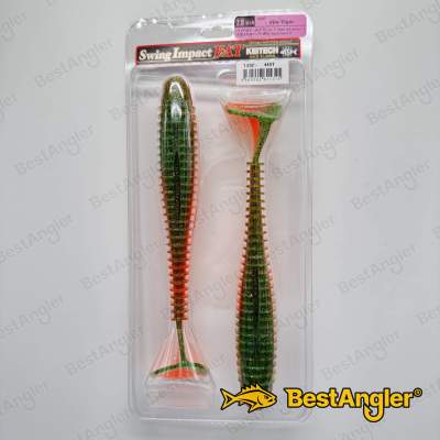 Keitech FAT Swing Impact 7.8" Fire Tiger - #449