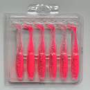 Sawamura One Up Shad Slim 4" #083 Pink Back Glitter Belly