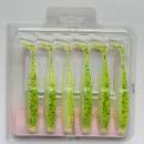 Sawamura One Up Shad Slim 4" #071 Yellow Chart