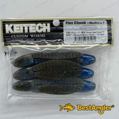Keitech Flex Chunk Medium Okeechobee Craw - #402
