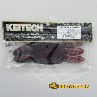 Keitech Flex Chunk Large Black Cherry - #411
