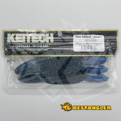 Keitech Flex Chunk Large Black Blue - #413
