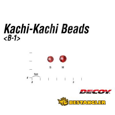 DECOY B-1 Kachi Kachi Beads #02 Red