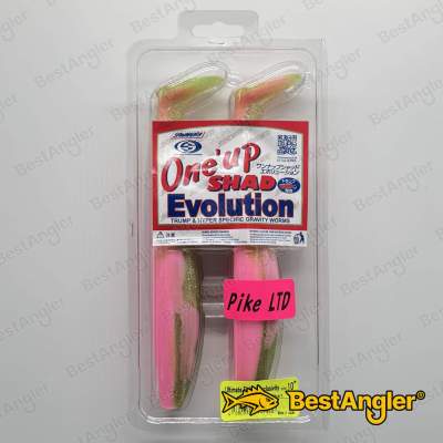 Sawamura One Up Shad 10" PIKE LTD #073 Pink Chart