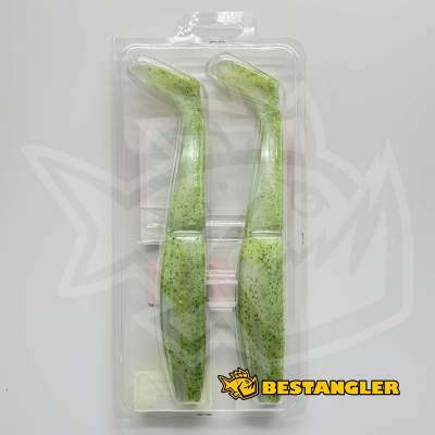 Sawamura One Up Shad 10" PIKE LTD #071 Yellow Chart