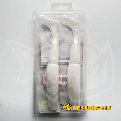 Sawamura One Up Shad 10" PIKE LTD #027 Silky White