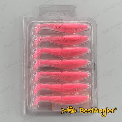Sawamura One Up Shad 3" #083 Pink Back Glitter Belly