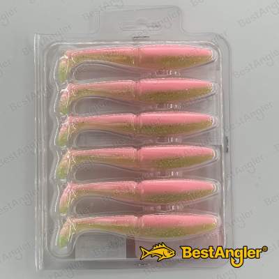 Sawamura One Up Shad 4" #073 Pink Chart