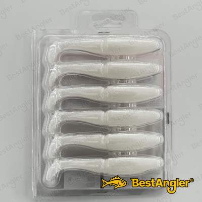 Sawamura One Up Shad 4" #027 Silky White