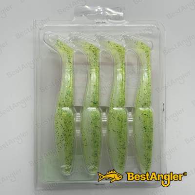 Sawamura One Up Shad 6" #071 Yellow Chart