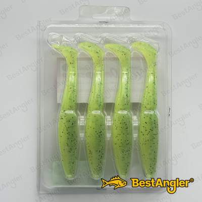 Sawamura One Up Shad 6" #086 Apple Green Chart