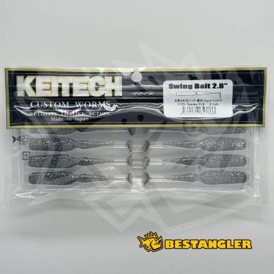 Keitech Swing Bait 2.8" Smoke FLK. - #373