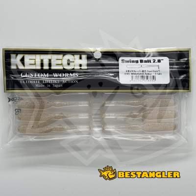 Keitech Swing Bait 2.8" Wakasagi Amber - #324