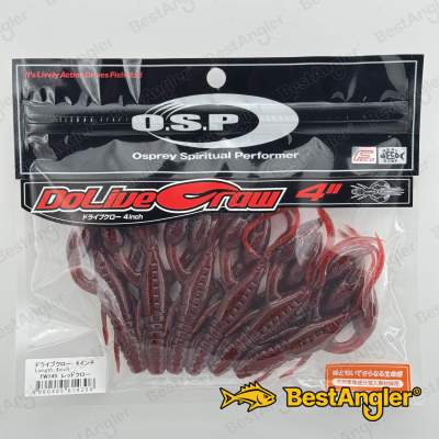 O.S.P DoLive Craw 4" Red Craw TW149