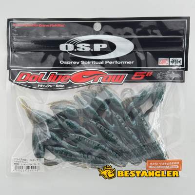 O.S.P DoLive Craw 5" Cinnamon Blue Flake W002