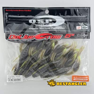 O.S.P DoLive Craw 5" Green Pumpkin/Chart TW107
