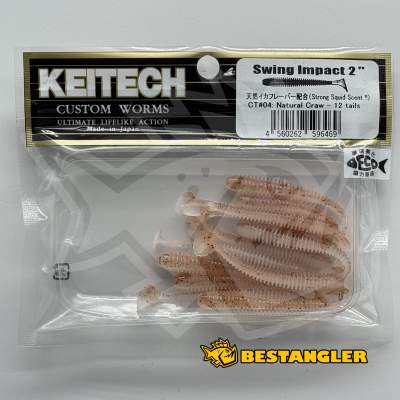 Keitech Swing Impact 2" Natural Craw - CT#04