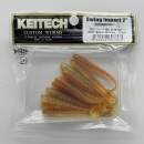 Keitech Swing Impact 2" Motoroil / Chartreuse - CT#14