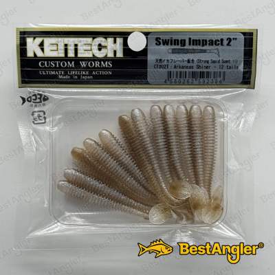 Keitech Swing Impact 2" Arkansas Shiner - CT#02