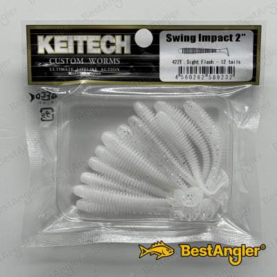 Keitech Swing Impact 2" Sight Flash - #422
