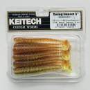 Keitech Swing Impact 3" Motoroil / Chartreuse - CT#14