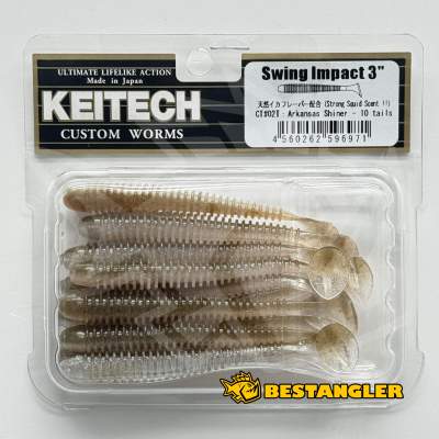 Keitech Swing Impact 3" Arkansas Shiner - CT#02
