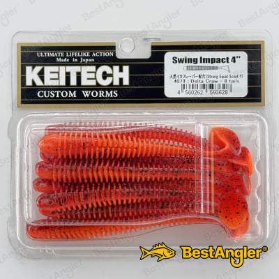 Keitech Swing Impact 4" Delta Craw - #407