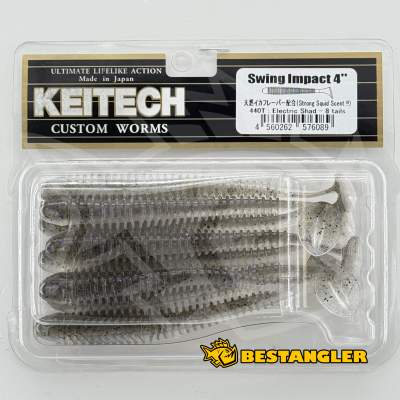 Keitech Swing Impact 4" Electric Shad - #440